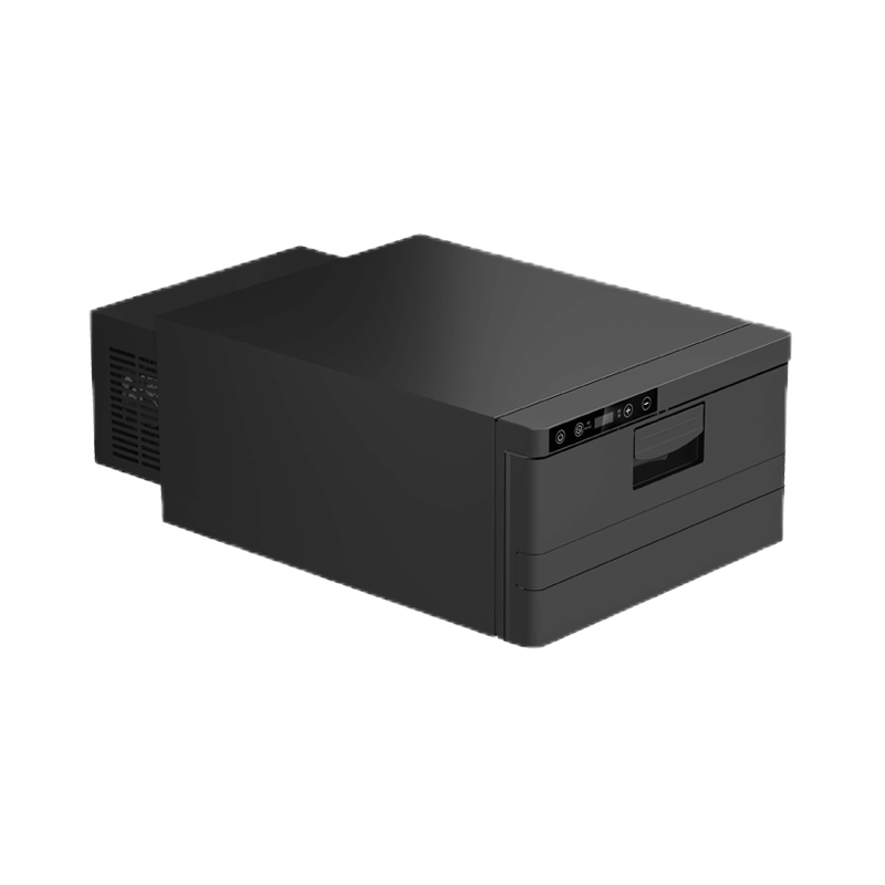 12 V/24 V stalčių šaldytuvo šaldiklis 31L, skirtas kemperiams ar jūriniam naudojimui